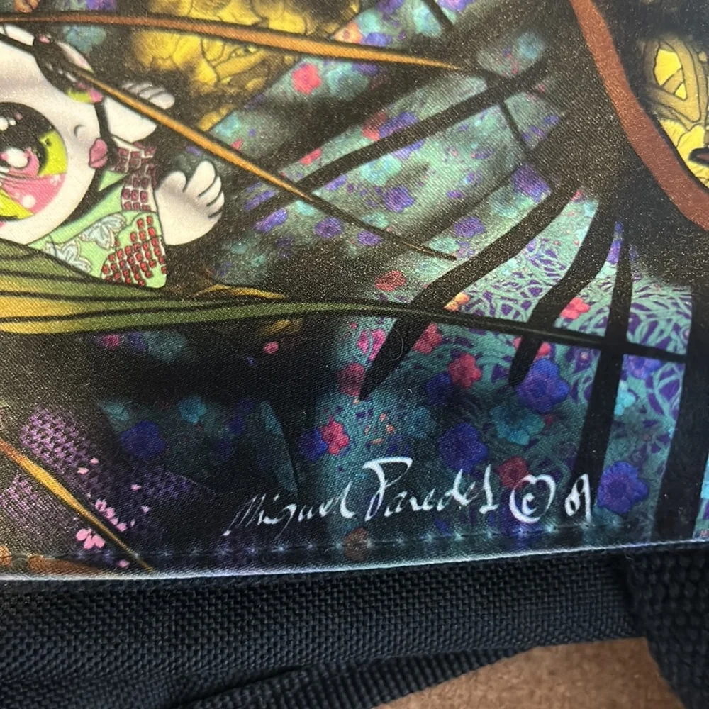 Miguel Paredes Miami Based Artist Anime Japanese Messenger bag Rare